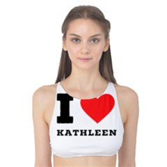 I Love Kathleen Tank Bikini Top by ilovewhateva