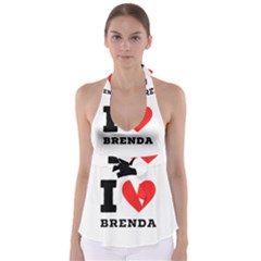 I Love Brenda Babydoll Tankini Top by ilovewhateva