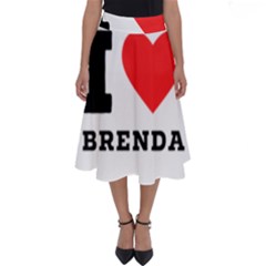 I Love Brenda Perfect Length Midi Skirt by ilovewhateva