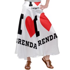 I Love Brenda Satin Palazzo Pants by ilovewhateva