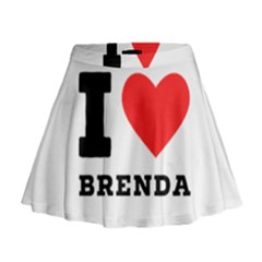 I Love Brenda Mini Flare Skirt by ilovewhateva