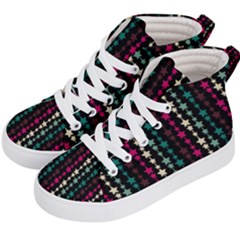 Pattern 48 Kids  Hi-top Skate Sneakers by GardenOfOphir