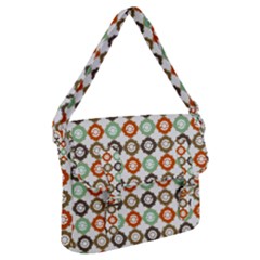 Quatrefoil Buckle Messenger Bag