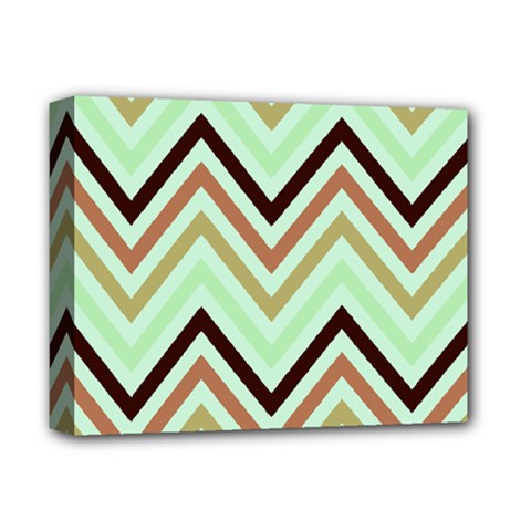 Chevron Iii Deluxe Canvas 14  X 11  (stretched) by GardenOfOphir