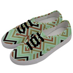 Chevron Iii Men s Classic Low Top Sneakers by GardenOfOphir