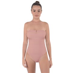 Pattern 101 Tie Back One Piece Swimsuit