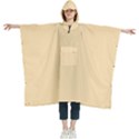 Peach Yellow	 - 	Hooded Rain Ponchos View1