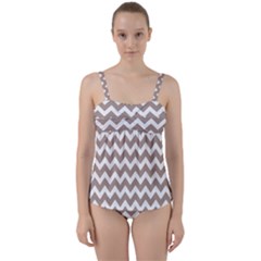 Pattern 122 Twist Front Tankini Set by GardenOfOphir