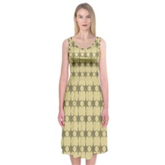 Pattern 145 Midi Sleeveless Dress by GardenOfOphir