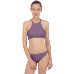 Pattern 148 Racer Front Bikini Set by GardenOfOphir