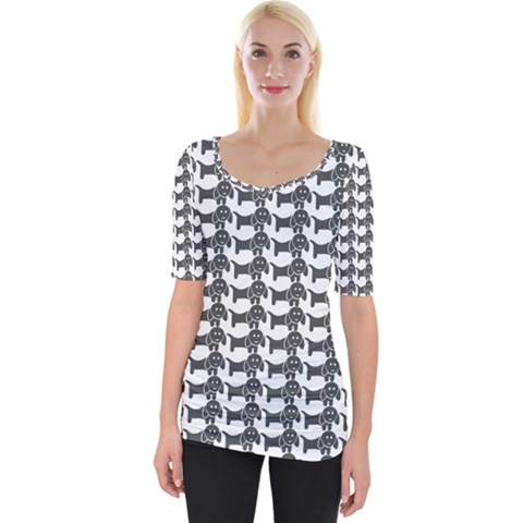 Pattern 160 Wide Neckline Tee by GardenOfOphir