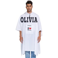 I Love Olivia Men s Hooded Rain Ponchos by ilovewhateva