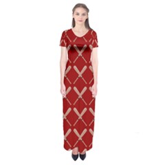 Pattern 186 Short Sleeve Maxi Dress by GardenOfOphir