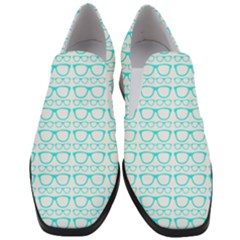Pattern 198 Women Slip On Heel Loafers by GardenOfOphir