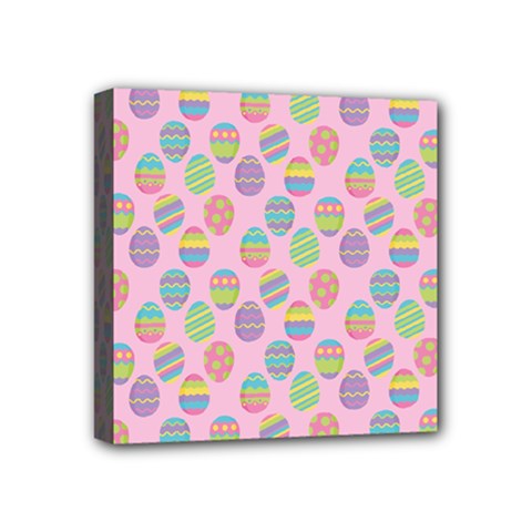 Egg Easter Eggs Pastel Digital Art Mini Canvas 4  X 4  (stretched) by Semog4