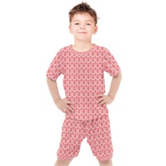 Pattern 225 Kids  Tee And Shorts Set by GardenOfOphir