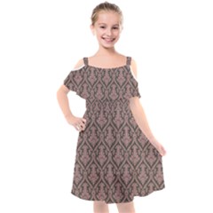 Pattern 242 Kids  Cut Out Shoulders Chiffon Dress by GardenOfOphir