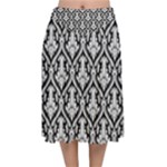 Pattern 246 Velvet Flared Midi Skirt