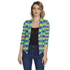 Pattern 250 Women s Draped Front 3/4 Sleeve Shawl Collar Jacket by GardenOfOphir