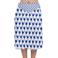 Pattern 270 Velvet Flared Midi Skirt by GardenOfOphir