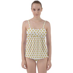 Pattern 273 Twist Front Tankini Set by GardenOfOphir