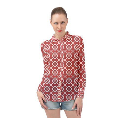 Pattern 290 Long Sleeve Chiffon Shirt by GardenOfOphir