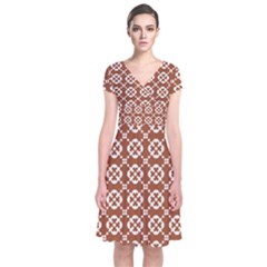Pattern 294 Short Sleeve Front Wrap Dress by GardenOfOphir