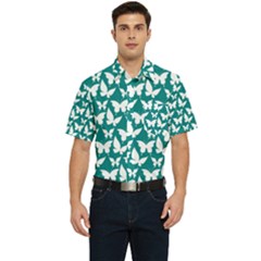 Pattern 329 Men s Short Sleeve Pocket Shirt  by GardenOfOphir