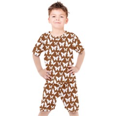 Pattern 339 Kids  Tee And Shorts Set by GardenOfOphir