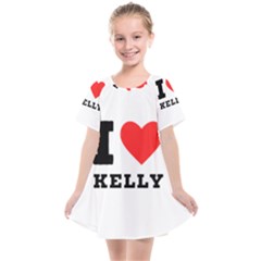 I Love Kelly  Kids  Smock Dress by ilovewhateva