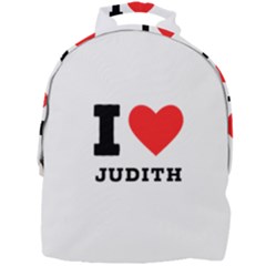 I Love Judith Mini Full Print Backpack by ilovewhateva