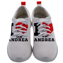 I Love Andrea Mens Athletic Shoes by ilovewhateva