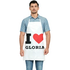 I Love Gloria  Kitchen Apron by ilovewhateva
