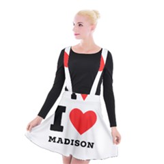 I Love Madison  Suspender Skater Skirt by ilovewhateva