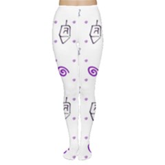 Background Hexagram Spiral Tights