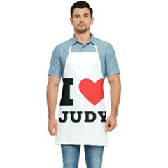 I Love Judy Kitchen Apron by ilovewhateva