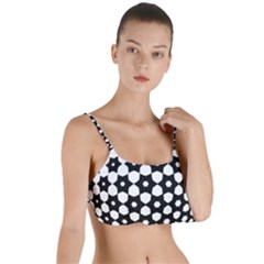 Sphere Spherical Circular Monochrome Circle Art Layered Top Bikini Top 