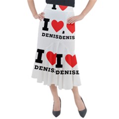 I Love Denise Midi Mermaid Skirt by ilovewhateva