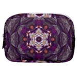 Rosette Kaleidoscope Mosaic Abstract Background Art Make Up Pouch (Small)