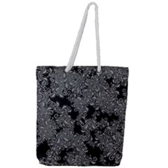 Modern Tribalism Elegance Print Full Print Rope Handle Tote (large) by dflcprintsclothing