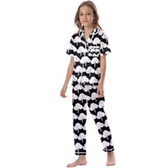 Pattern 361 Kids  Satin Short Sleeve Pajamas Set by GardenOfOphir