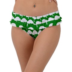 Tree Illustration Gifts Frill Bikini Bottoms by GardenOfOphir