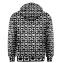 Black And White Owl Pattern Men s Core Hoodie View2