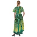 Nature Trees Forest Mystical Forest Jungle Front Wrap High Low Dress View2