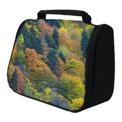 Forest Trees Leaves Fall Autumn Nature Sunshine Full Print Travel Pouch (small)