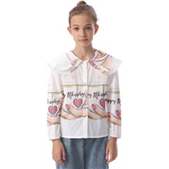 Happy Monday Kids  Peter Pan Collar Blouse