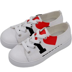 I Love Theresa Kids  Low Top Canvas Sneakers by ilovewhateva