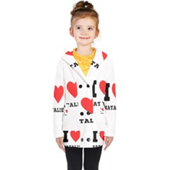 I Love Natalie Kids  Double Breasted Button Coat by ilovewhateva