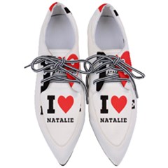I Love Natalie Pointed Oxford Shoes by ilovewhateva