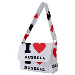 I Love Russell Full Print Messenger Bag (m) by ilovewhateva